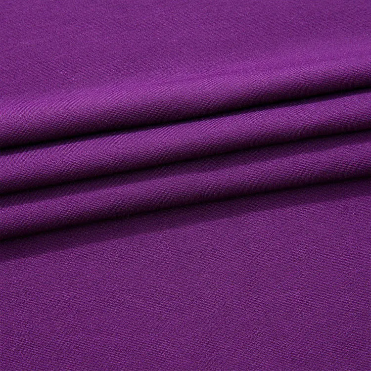 Factory Wholesale Plain Weave Four-Way 95% Polyester 5% Spandex Tr Roma Fabric for Tight Pants and Bandage Dress